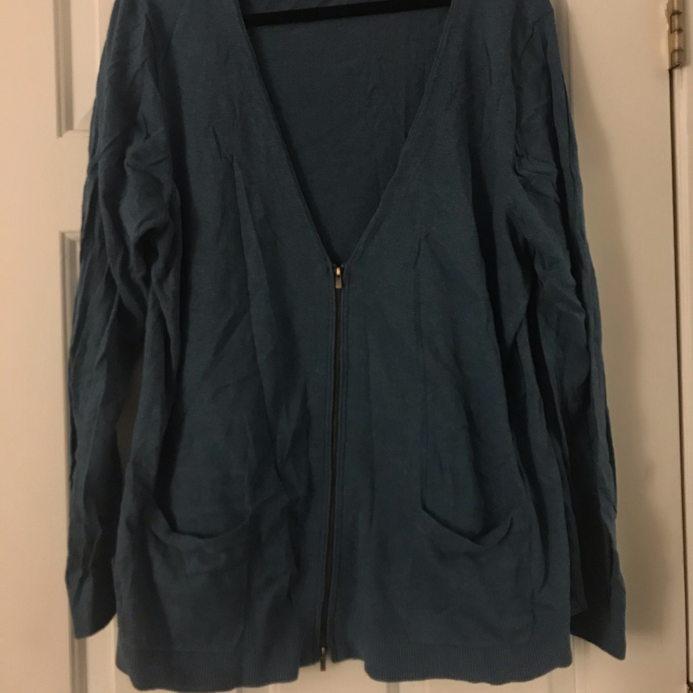 Zip up sweater